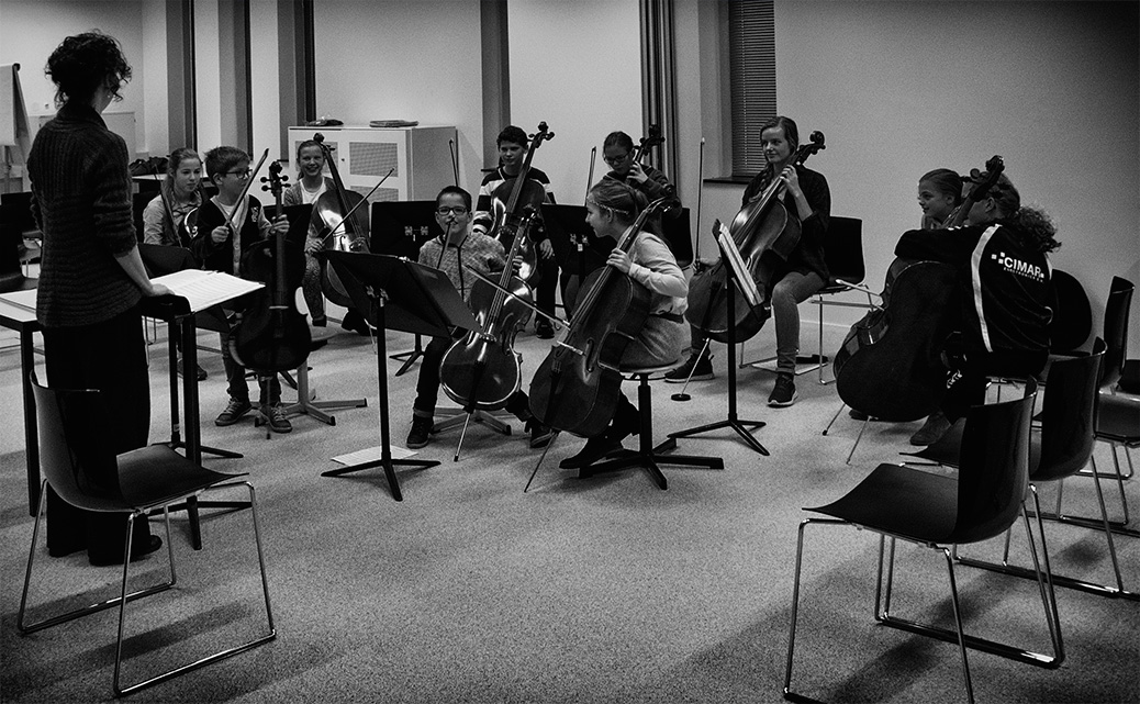 Groepsles cello Celloklas jongeren Veenendaal