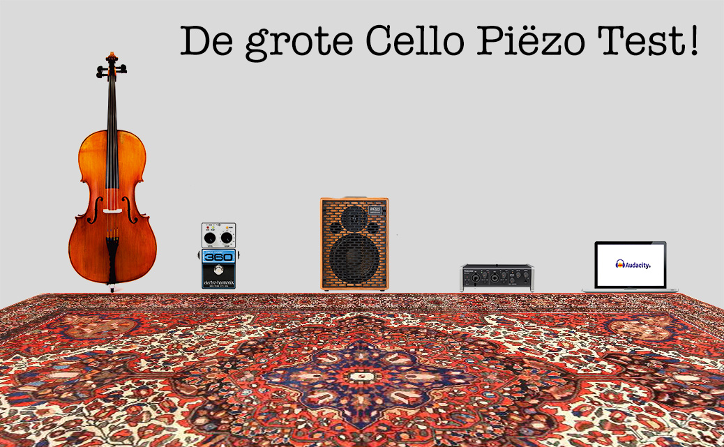 Cello Piëzo elementen test