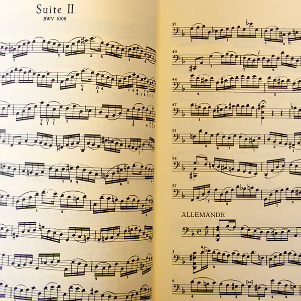 Zes solo suiten J.S Bach
