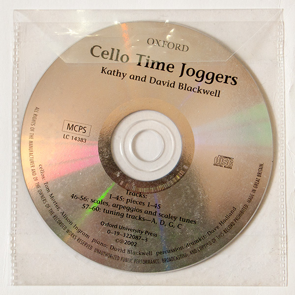 Cello Time Joggers Book 1