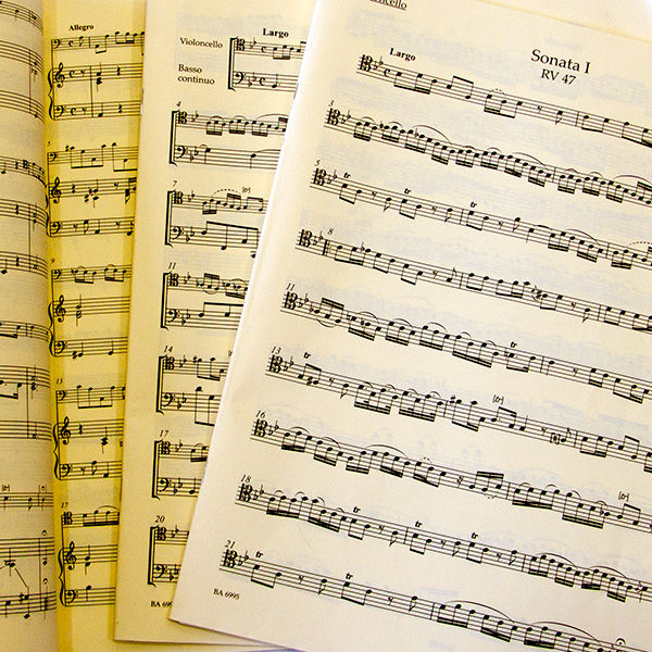 Vivaldi verzamelde sonaten