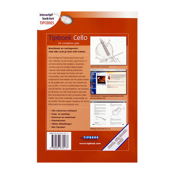 Tipboek Cello 3e druk