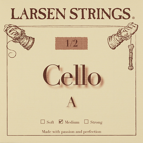 Cellosnaar Larsen 1/2 A-I Medium