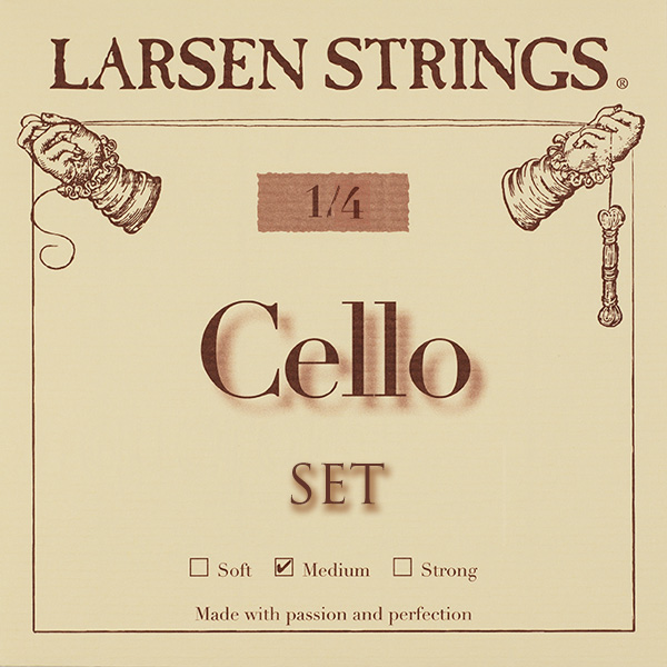 Cellosnaren Larsen fractional 1/4 Medium set
