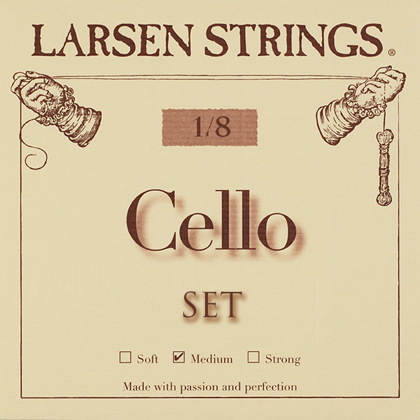 Cellosnaar Larsen 1/8 Medium set