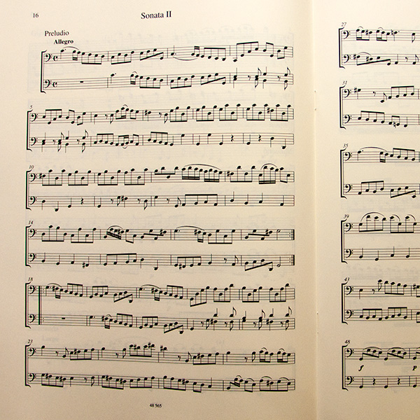 J. Klein 6 Sonaten für zwei Violoncelli