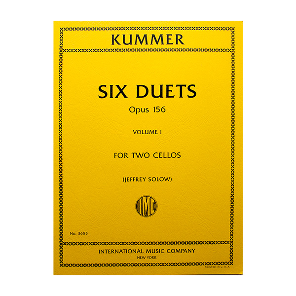 Kummer Six Duets Opus 156 volume 1