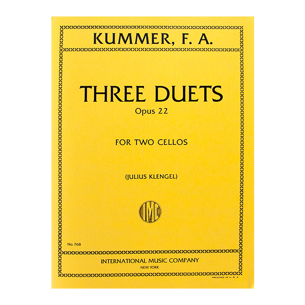 Kummer Three Duets Opus 22