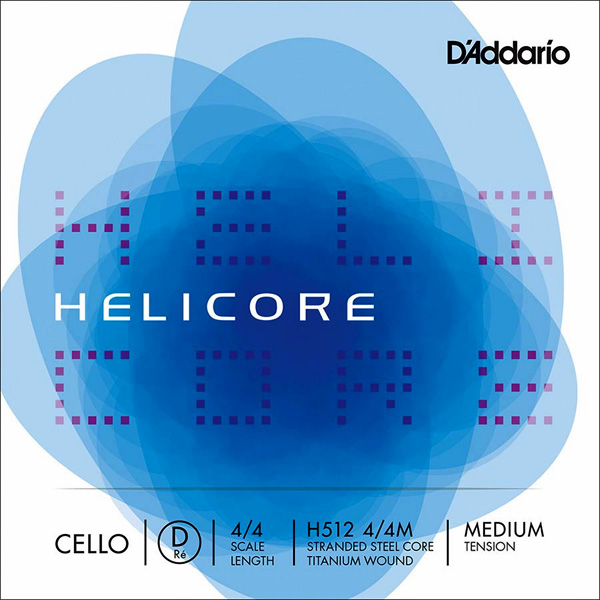 D'Addario Helicore Medium II D cello snaren