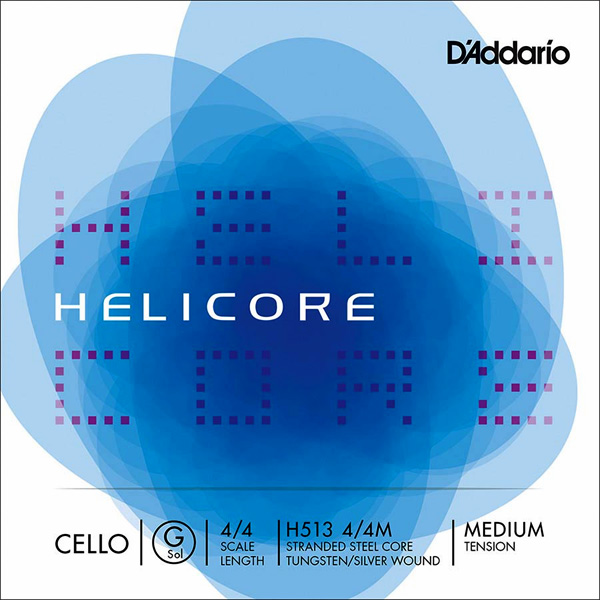 D'Addario Helicore Medium III G cello snaren