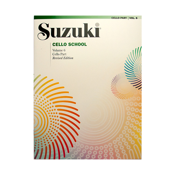 Suzuki Cello School Volume 6 revised edition