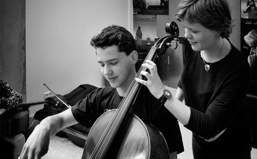 Afscheid celloles aan Muziekschool de Muzen in Veenendaal