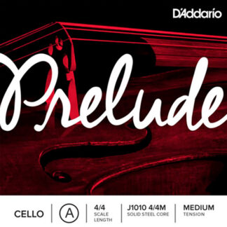D'Addario Prelude cellosnaren losse A-snaar 4/4 medium tension
