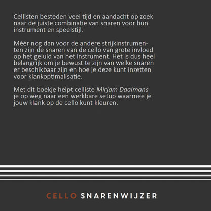 Ebook Cello Snarenwijzer door celliste Mirjam Daalmans van de Cellowinkel