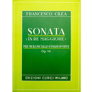 Francesco Ciléa Sonata in Dmaj Op. 38 cello en piano
