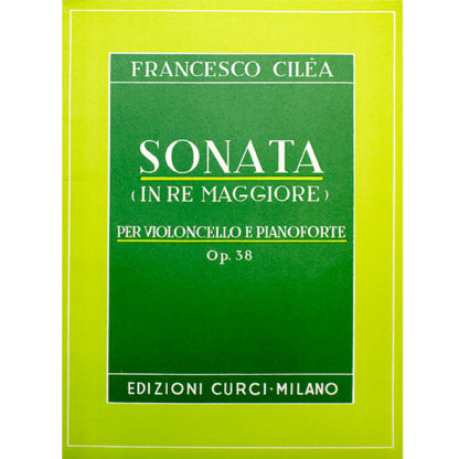 Francesco Ciléa Sonata in Dmaj Op. 38 cello en piano