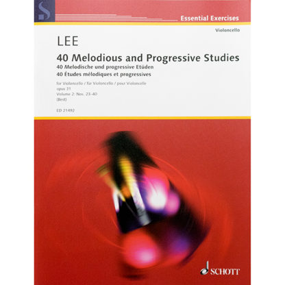 Lee 40 Melodious and progressive studies for Cello