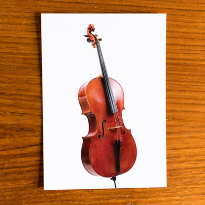 Ansichtkaart Cello Thomas Meuwissen