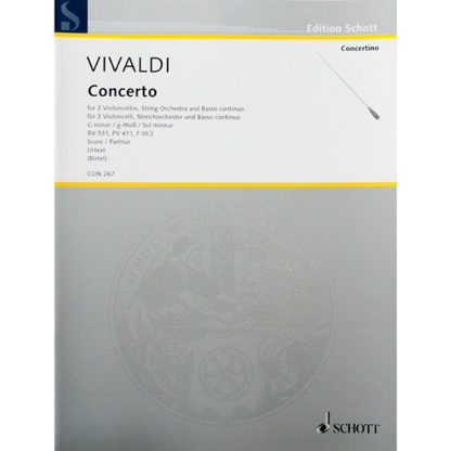 Vivaldi RV 531 partituur