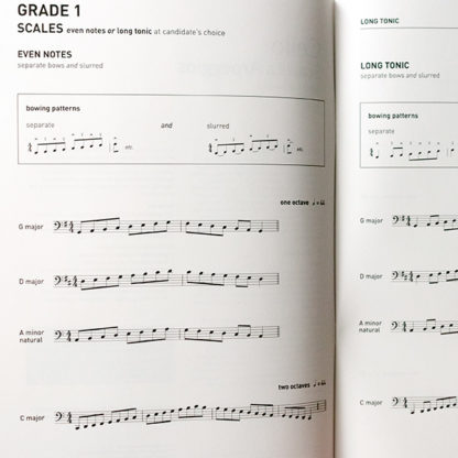 Cello Scales and Arpeggios Grades 1-5