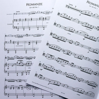 Romanze für Cello und Klavier Op.60 Nr.1 Goltermann