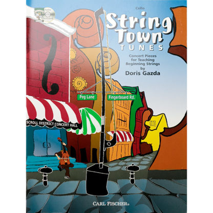 String Town tunes for cello Doris Gazda