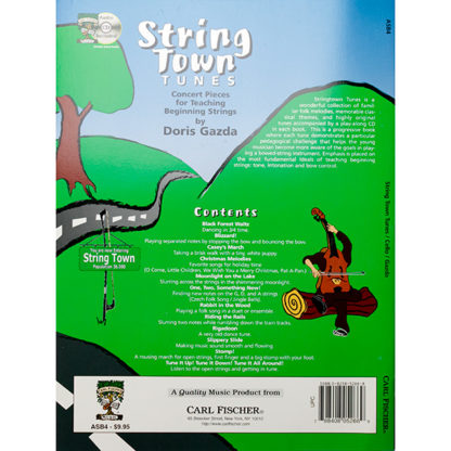 String Town tunes for cello Doris Gazda