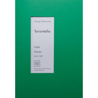 Tarantella für Cello und Klavier MCV1037 Goltermann