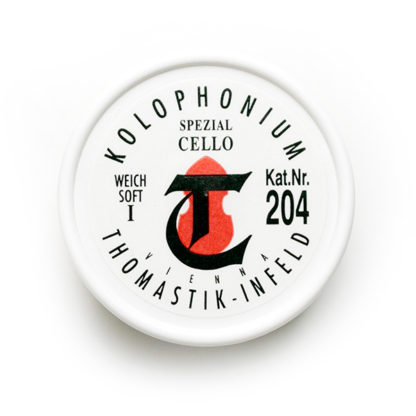 Cellohars Thomastik-Infeld Kolophonium Cello Soft 1 Weich