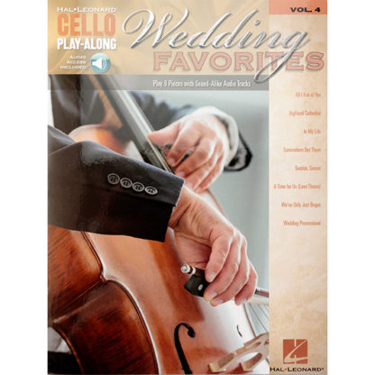 Wedding Favorites Cello Volume 4