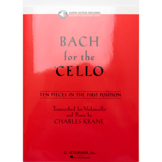 Bach for the cello - ten pieces in the first position for cello and piano by Charles Krane