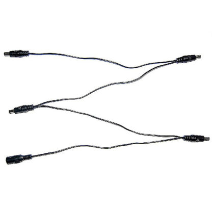 Pedalboard Power split kabel van 1 naar 4