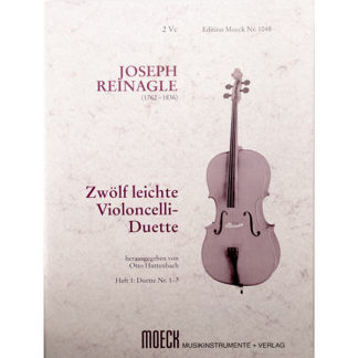 Joseph Reinagle 12 leichte violoncelli-Duette Heft 1