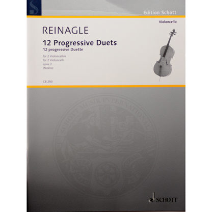 Reinagle 12 Progressive Duets Opus 2 voor 2 celli