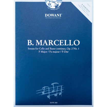 B. Marcello Sonata for Cello and Basso continuo, Op. 2 No. 1 F Major