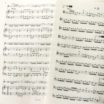 B. Marcello Sonata for Cello and Basso continuo, Op. 2 No. 1 F Major