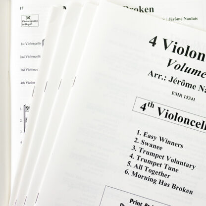 4 Violoncellos Vol. 4 arr. Jérôme Naulais