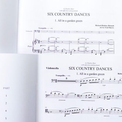 Six Country Dances for Cello and Piano Richard Rodney Bennett