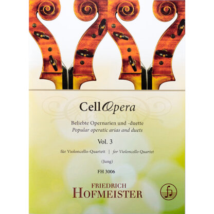 CellOpera Volume 3 voor Cello kwartet