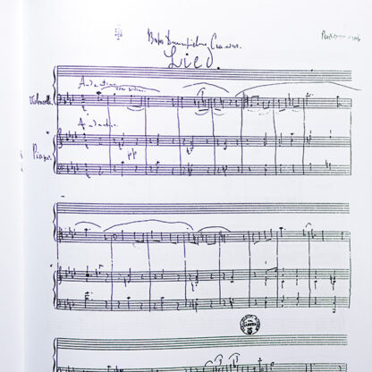 S. Rachmaninoff Lied voor cello en piano