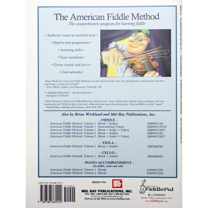 The American Fiddle Method Vol. 1 Piano Accompaniment (cello)