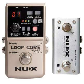 NUX Loop Core Deluxe bundel met NMP-2 voetschakelaar