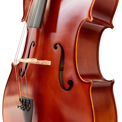 zijkant Cello Principiante Cellowinkel
