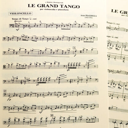 Astor Piazzolla Le Grand Tango Cello en Piano