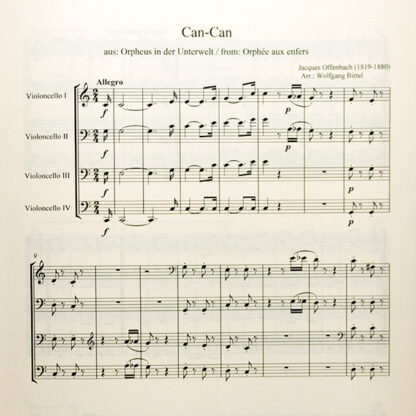 Offenbach Can-Can Cello Kwartet