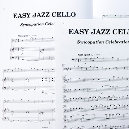 Easy Jazz Cello (en piano) John Widger Grades 3 - 5