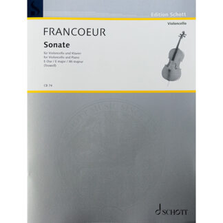 Francoeur Sonate E majeur voor cello en piano