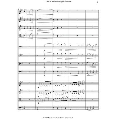"Hebe deine Auguen auf" en "Denn er hat seinen Engeln befohlen" uit het Elias oratorium van Felix Mendelssohn Bartholdy voor 12 celli cello ensemble