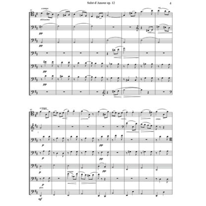 Salut D'Amour Edward Elgar 7 celli cello ensemble