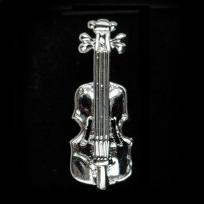 Cello manchetknopen zilver
